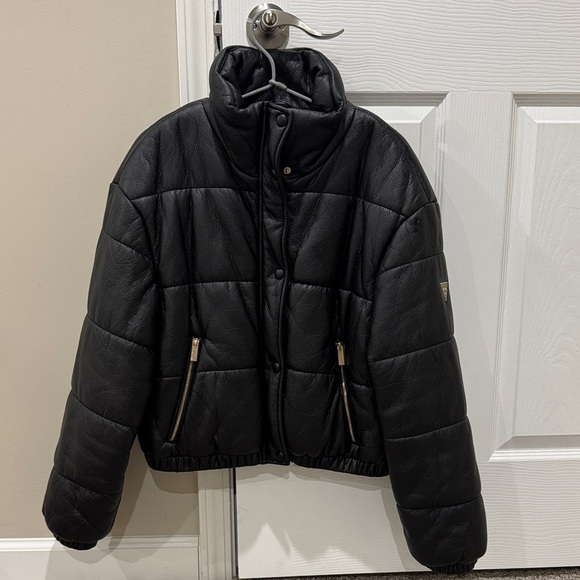 Guess Jackets & Blazers - Guess Black Puffer Jacket